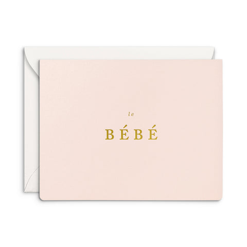 Bebe Girl Greeting Card