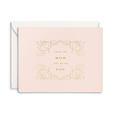 Love You Mom Greeting Card