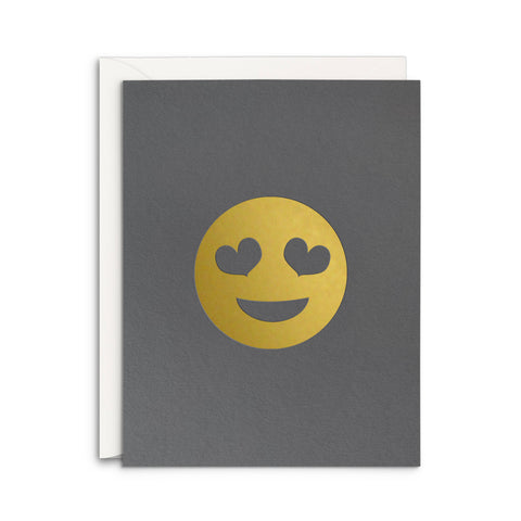 Heart Eyes Greeting Card