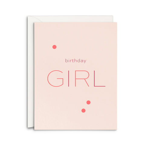 Birthday Girl Greeting Card