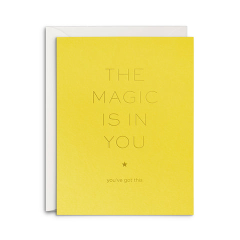 Magic You Greeting Card