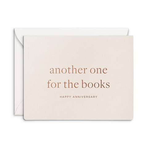 For The Books Greeting Card
