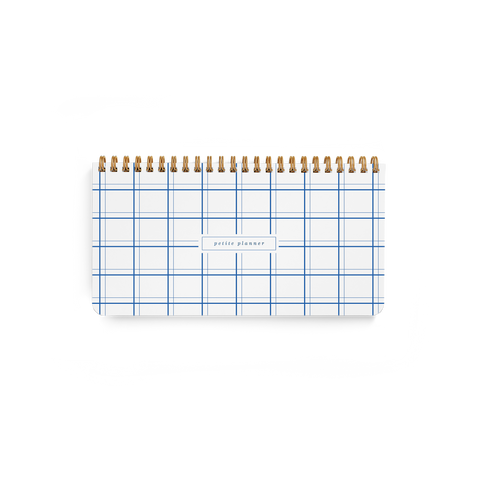 Petite Planner Plaid