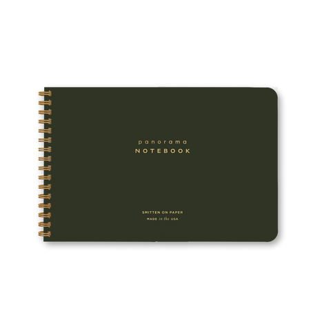 Panorama Notebook in Deep Woods