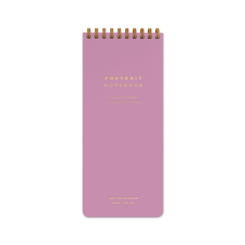 Portrait Notebook in Orchid