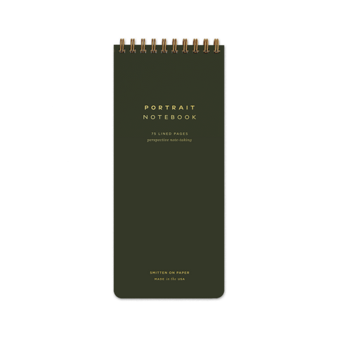 Portrait Notebook in Deep Woods