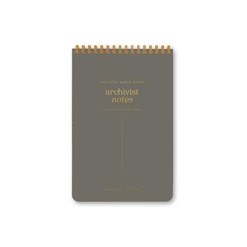 Steno Notepad Grey