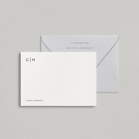 Chase Personalized Stationery Large