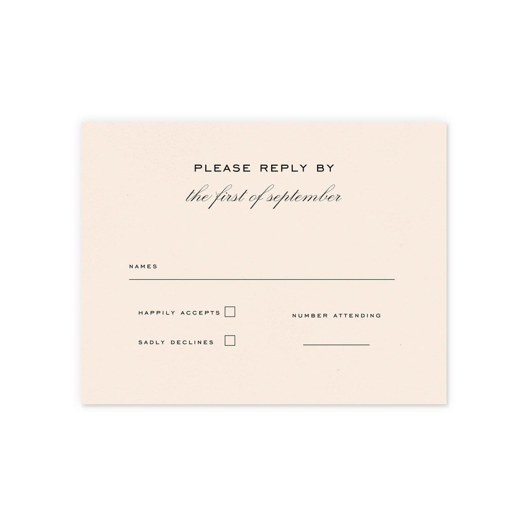 RSVP Cards