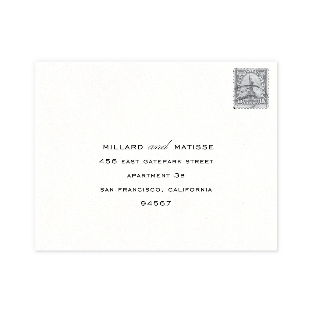 RSVP Return Address