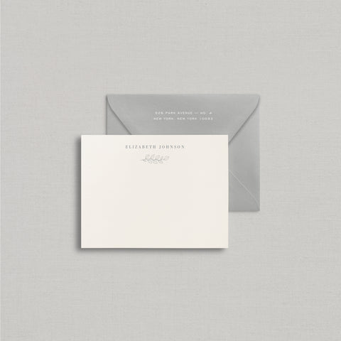 Elizabeth Personalized Stationery Small