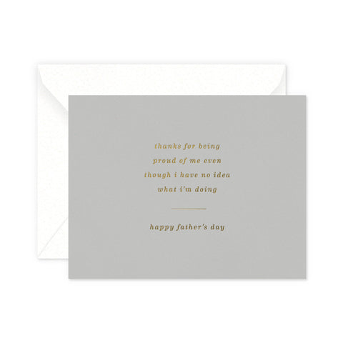 Proud Dad Greeting Card