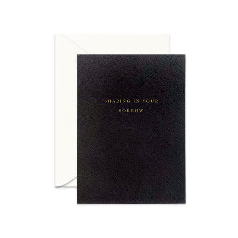 Sharing Sorrow Greeting Card