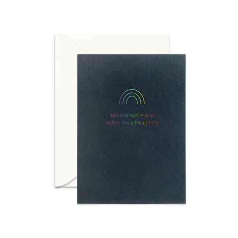 Sending Light Greeting Card