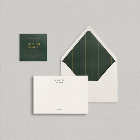 Hunter Personalized Stationery Small