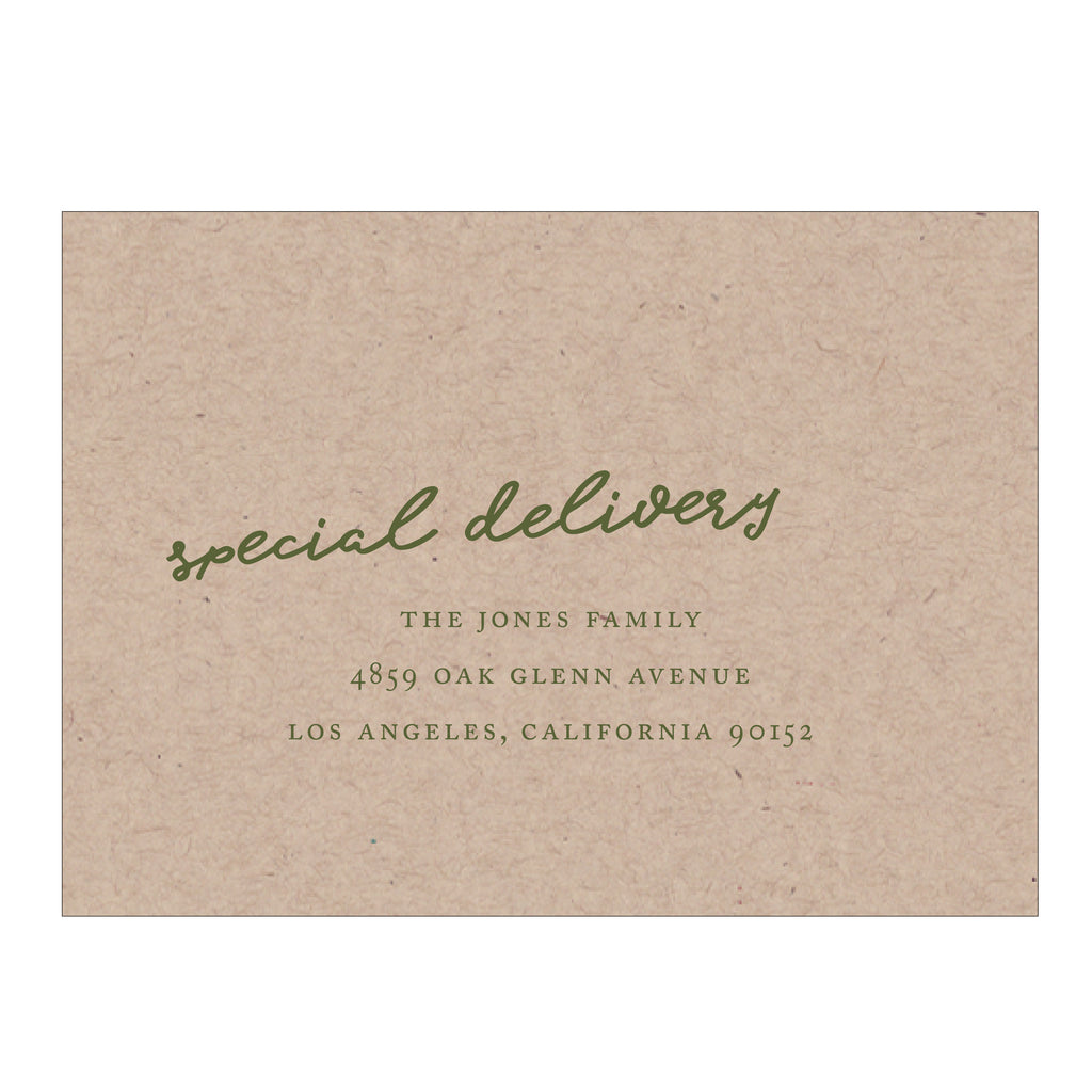 Holiday Guest Address Printing