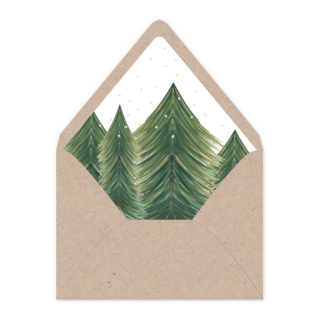 Holiday Envelope Liners