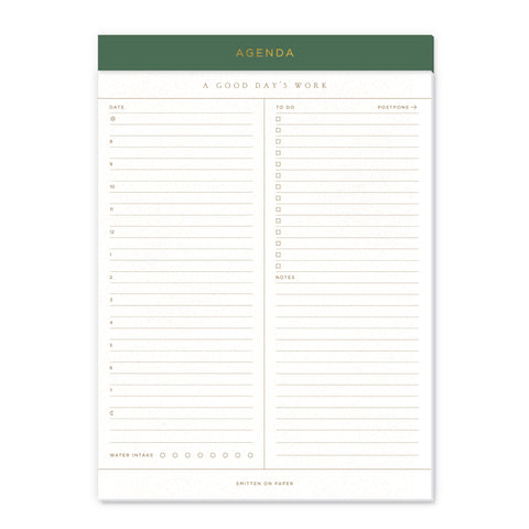 Agenda Legal Pad
