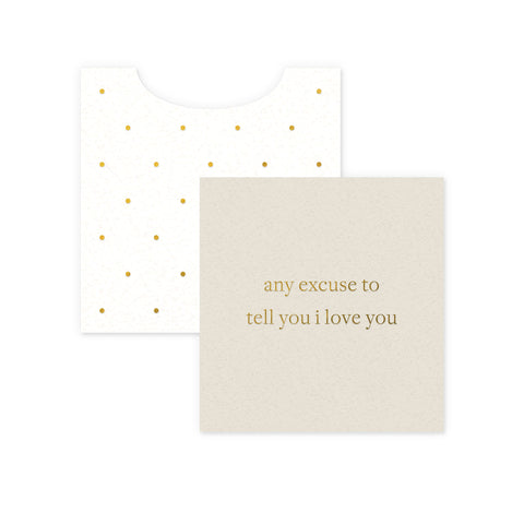 Excuse Love Mini Enclosure