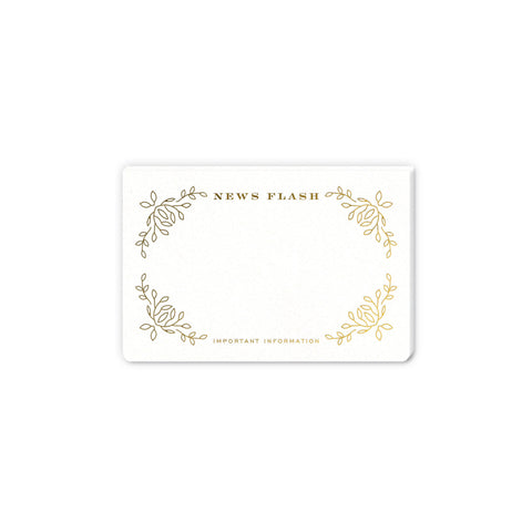 Newsflash Notepad
