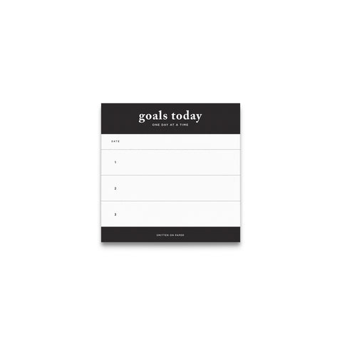 Goals Today Chunky Notepad