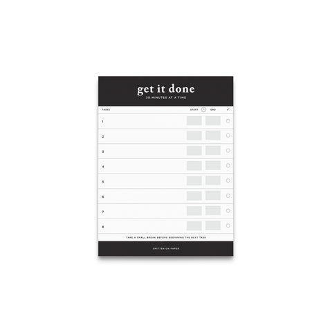 Get It Done Chunky Notepad