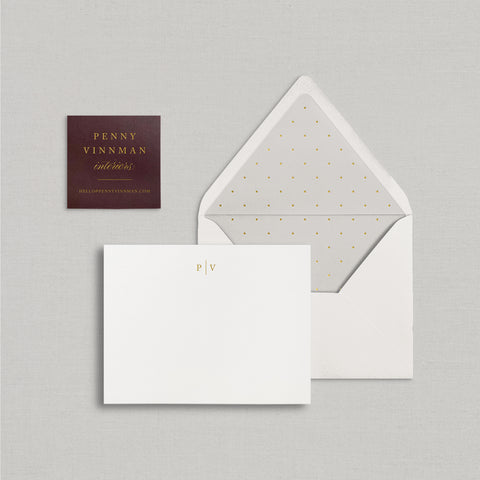 Penny Personalized Stationery Small