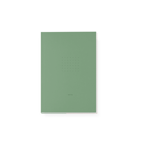 Dots Pocket Notepad in Matcha