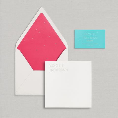 Rachel Personalized Stationery Large