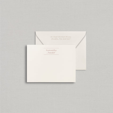 Samantha Personalized Stationery Small
