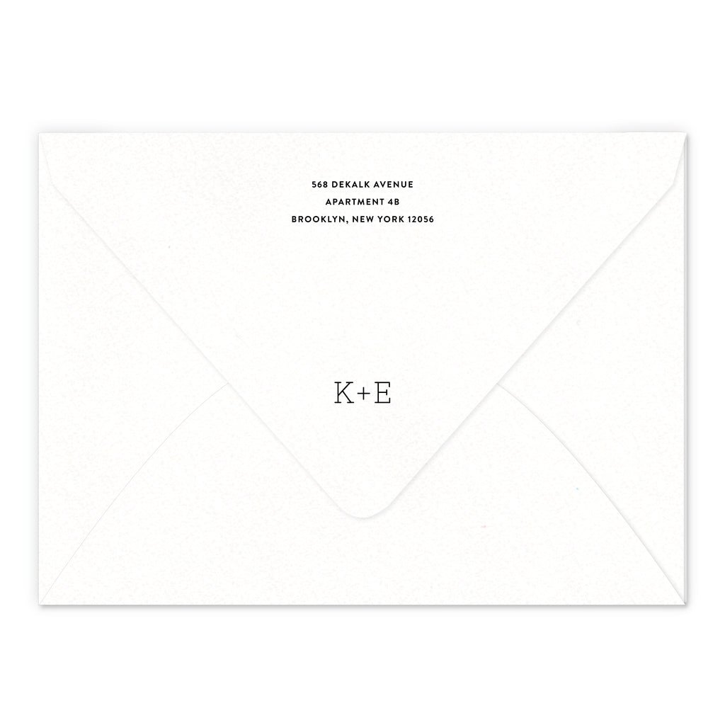 Invite Return Address