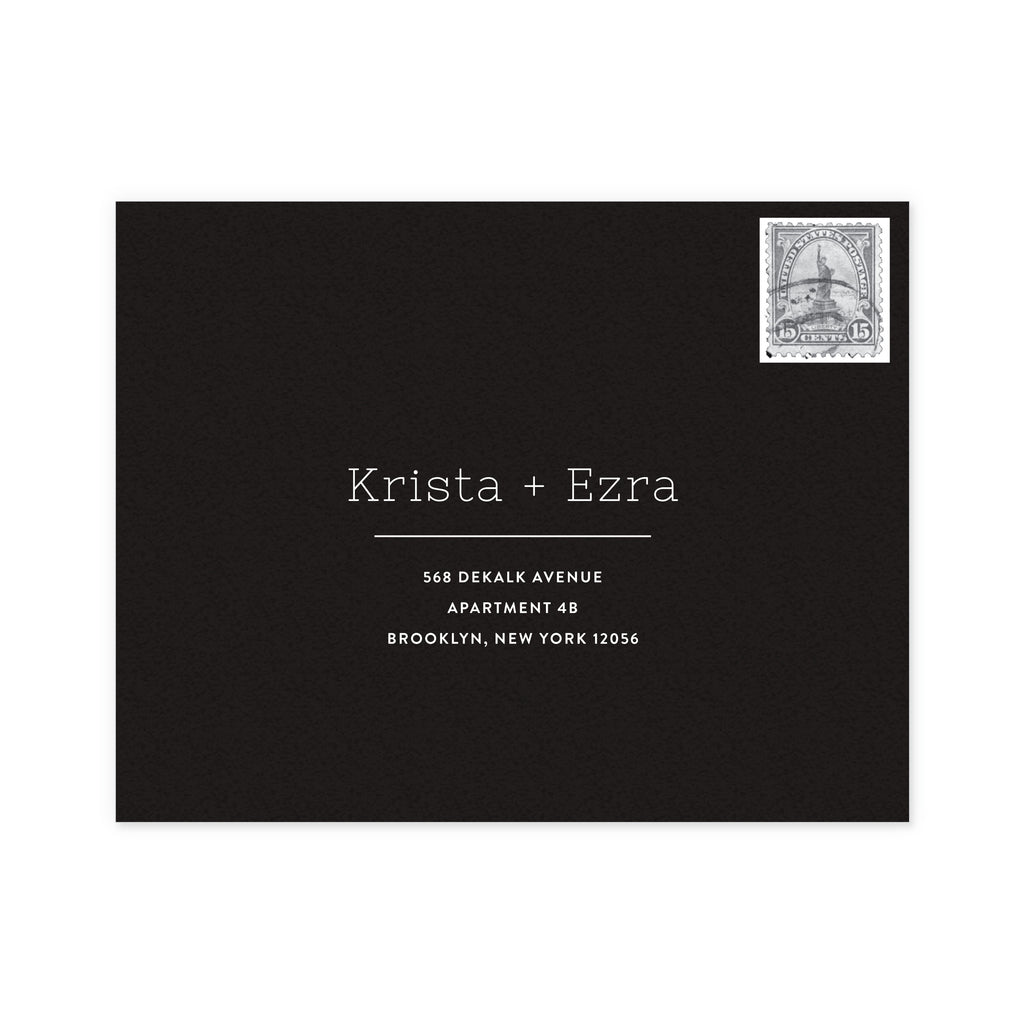RSVP Return Address