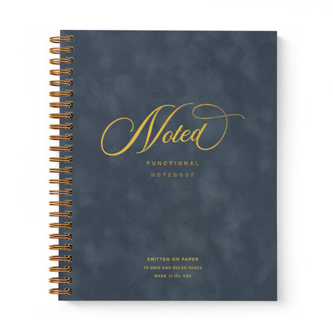 Velvet Notebook Denim