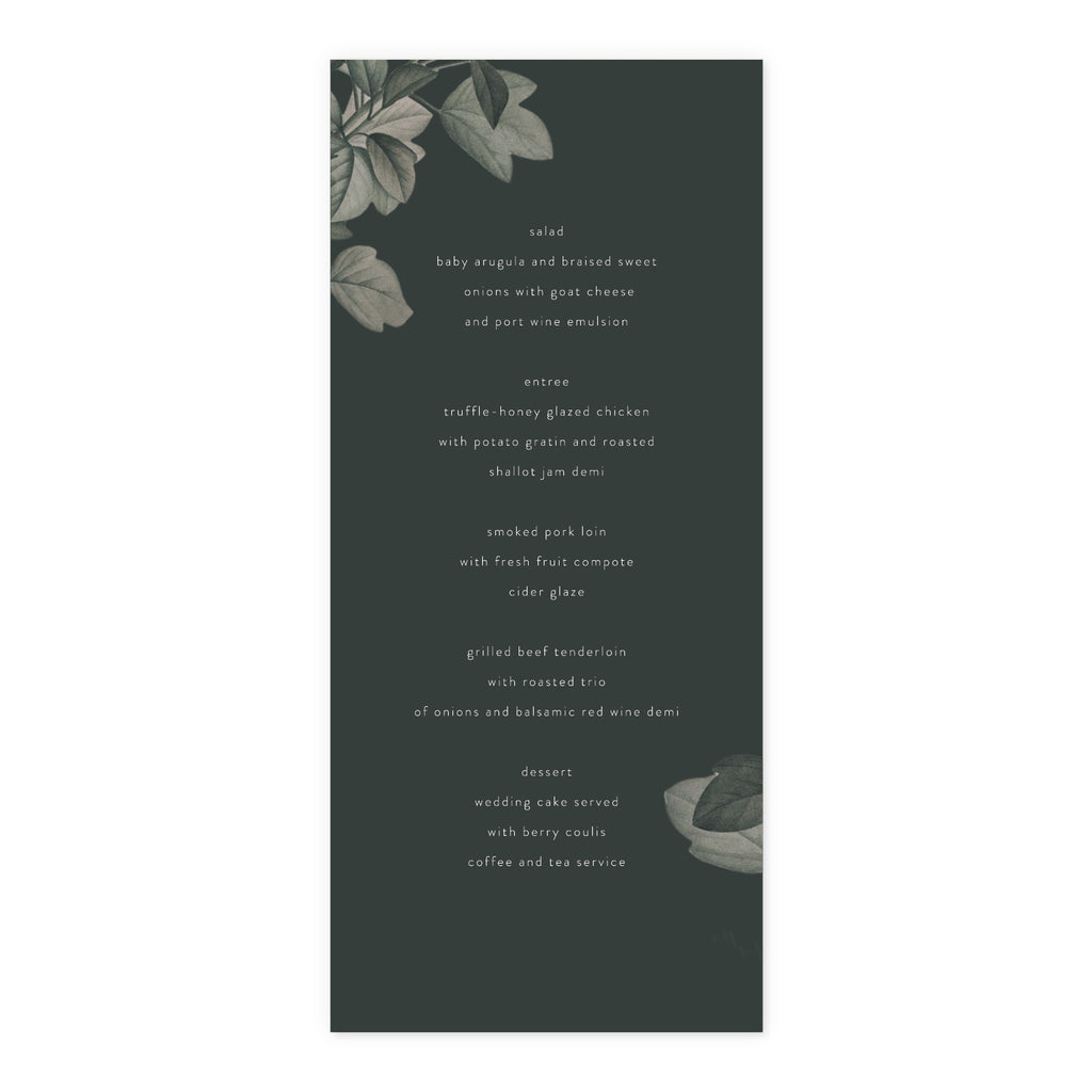 Menus