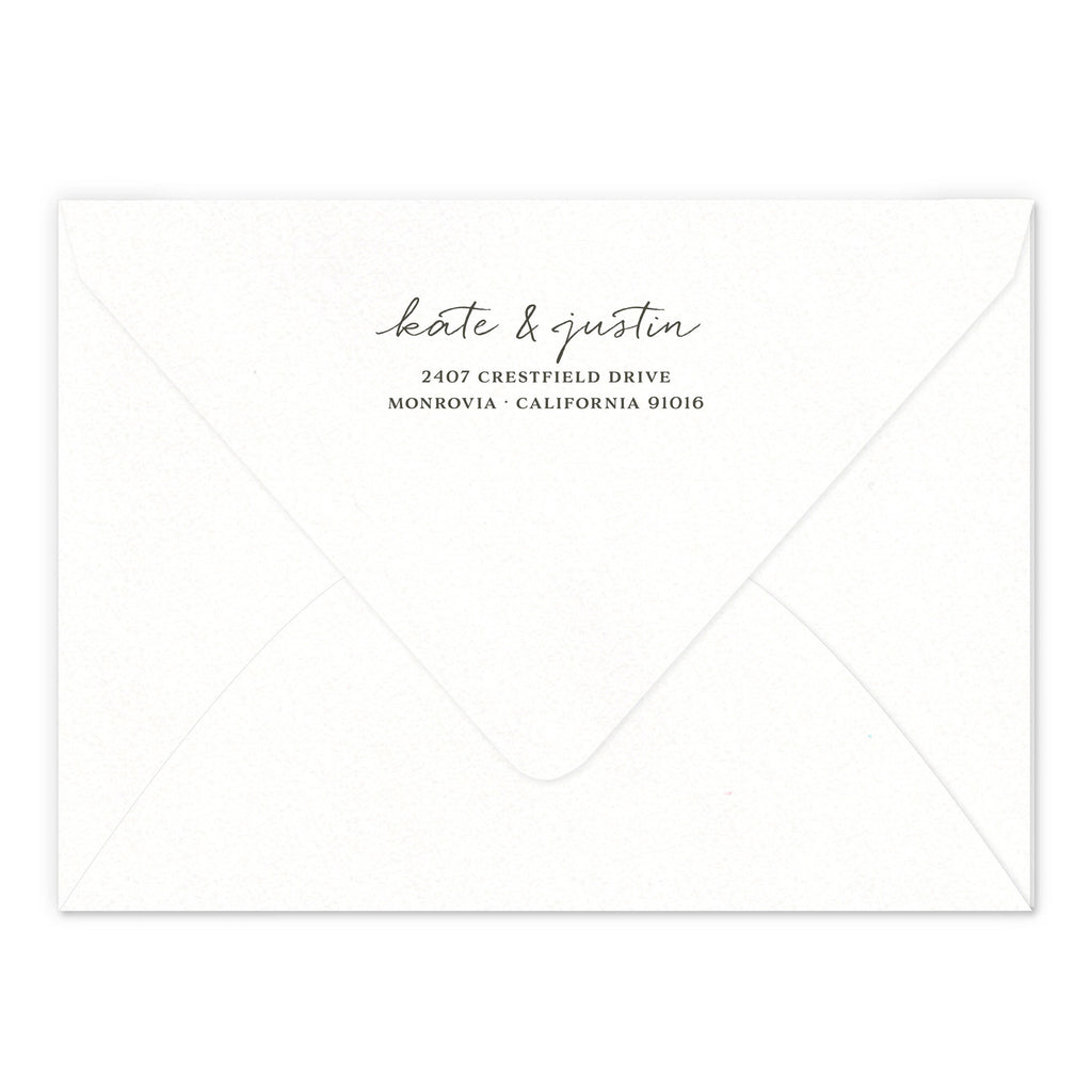 Invite Return Address