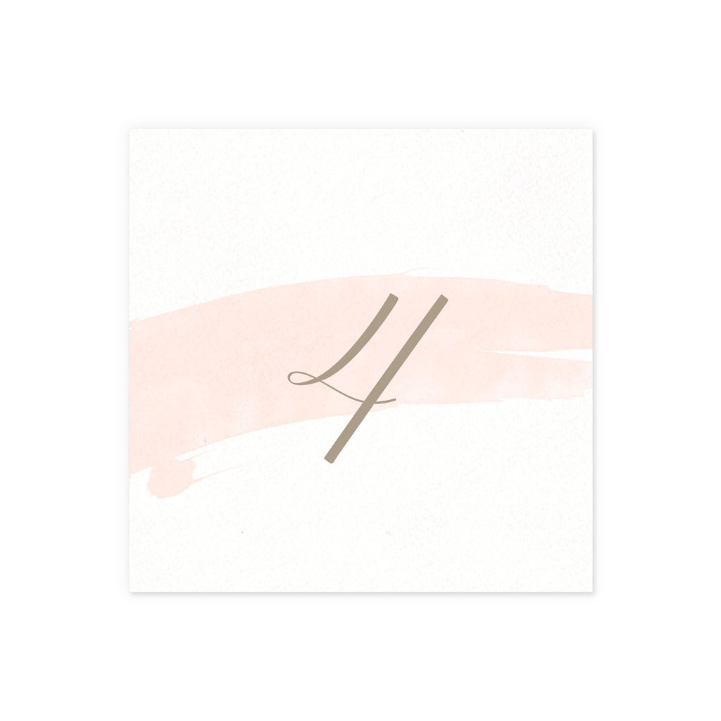 Table numbers