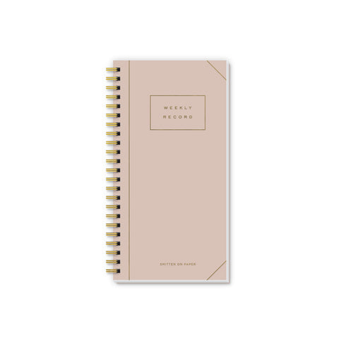 Weekly Record • Open Dated Planner